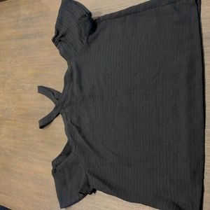 Loft Open Shoulder Halterneck Top Size XL